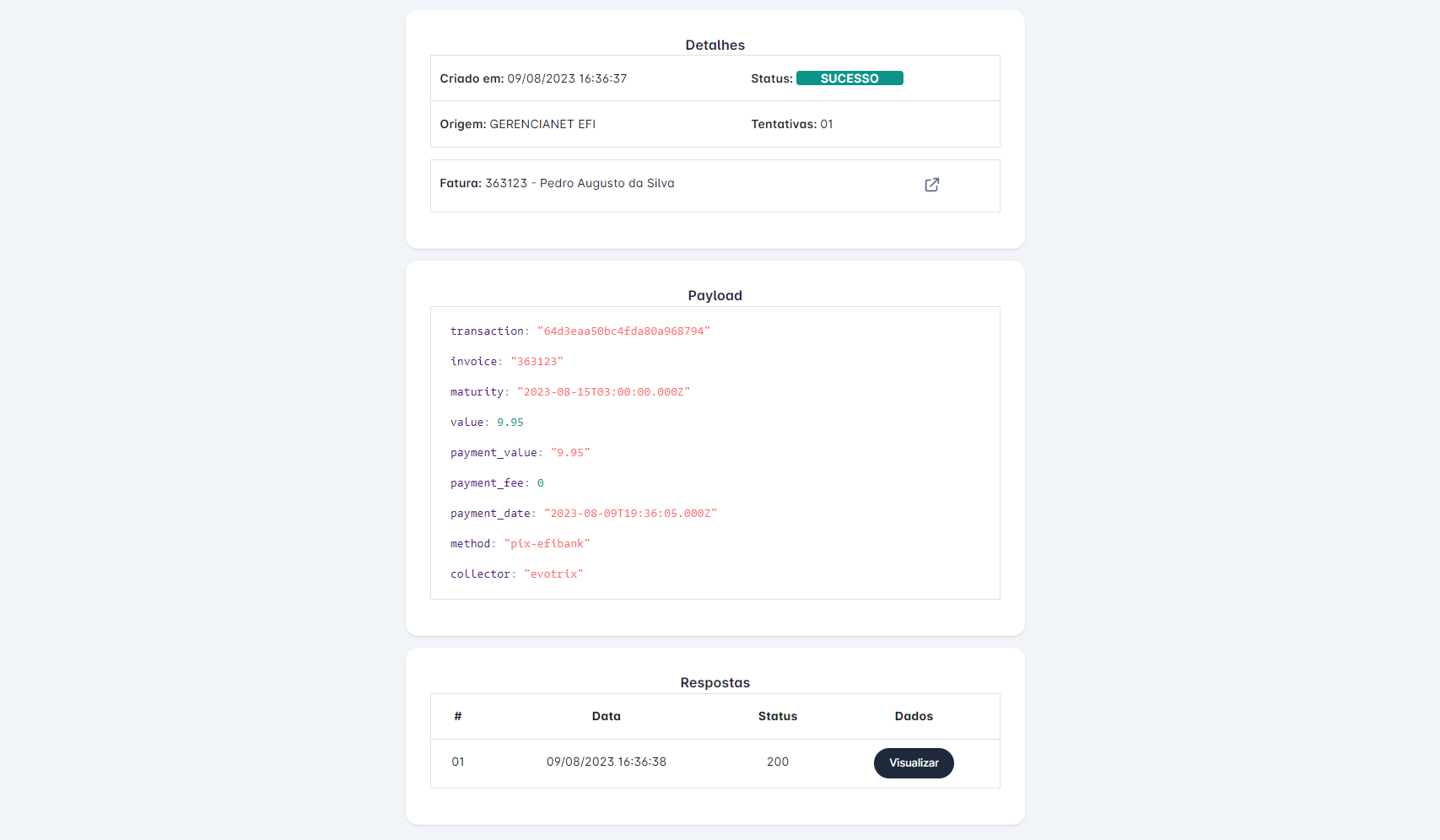 webhook detalhes