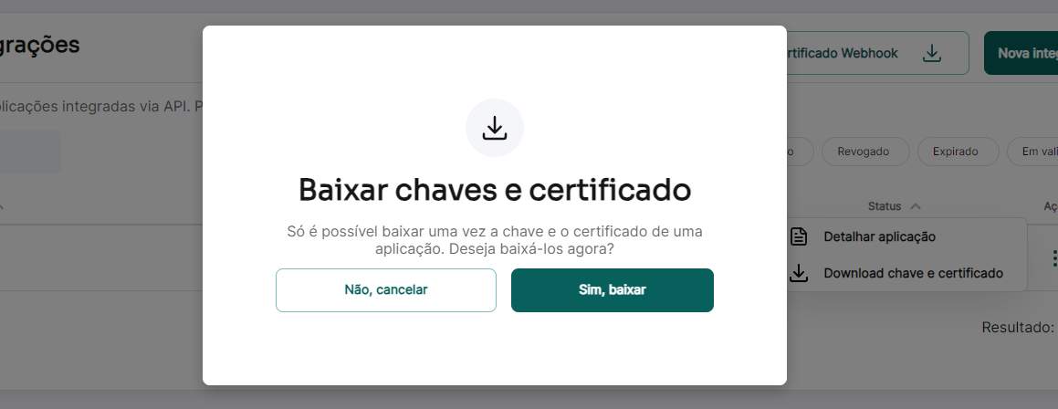inter certificado