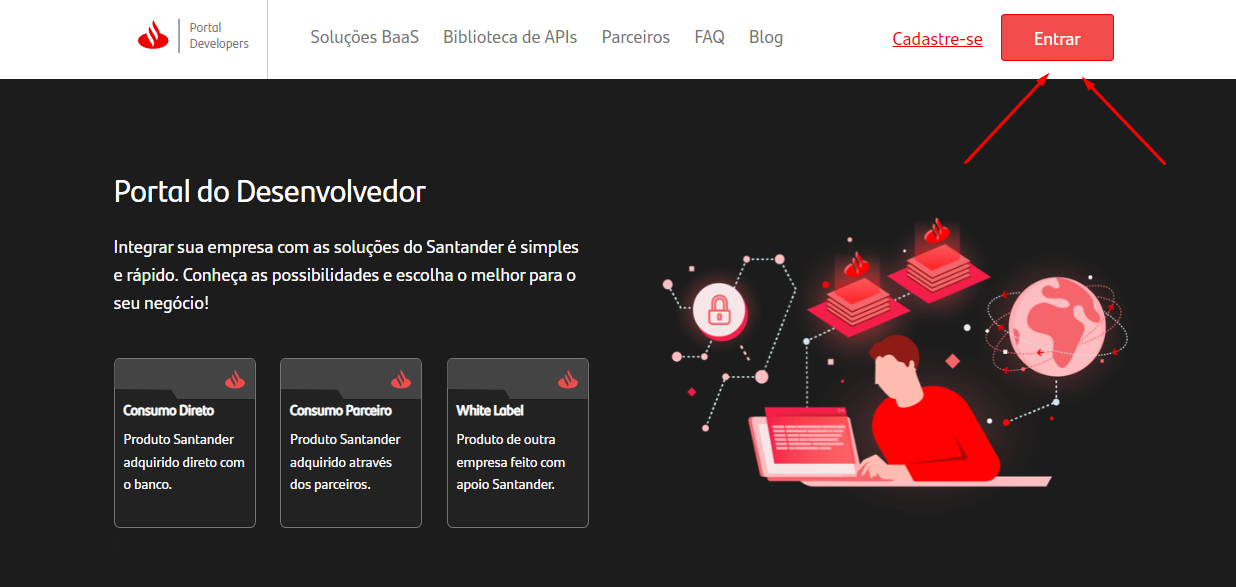 integracao santander